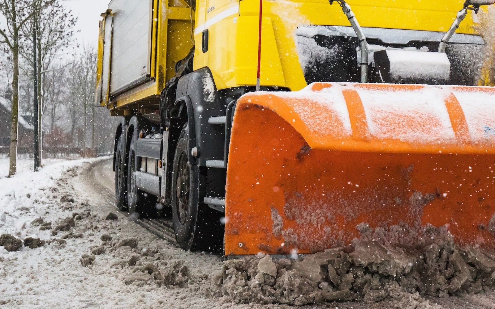 Snow Clearing at North East Gritters